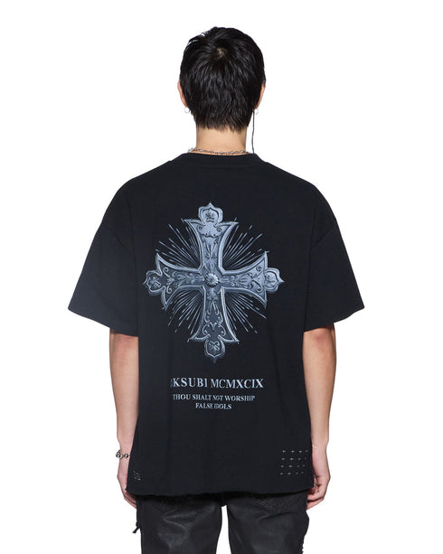 KSUBI False Idols Ekcess Ss T Jet Blk Men's Apparel