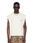 KSUBI State Halen Cut Off Tee Ecru Men's Apparel