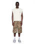 KSUBI State Halen Cut Off Tee Ecru Men's Apparel