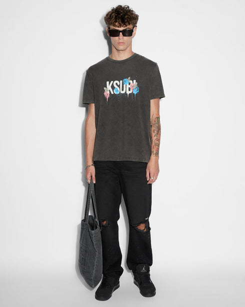 KSUBI Graff Rose Ksh Ss Tee Mens Apparel