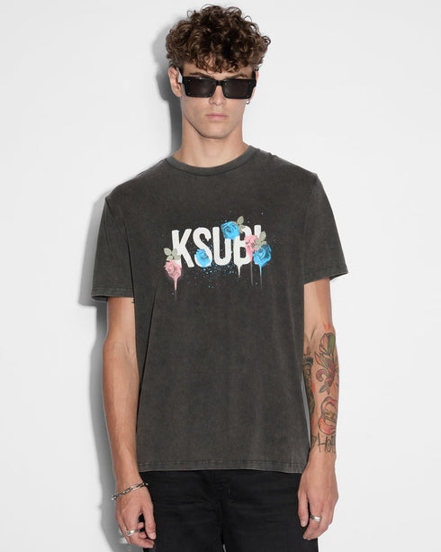 KSUBI Graff Rose Ksh Ss Tee Mens Apparel