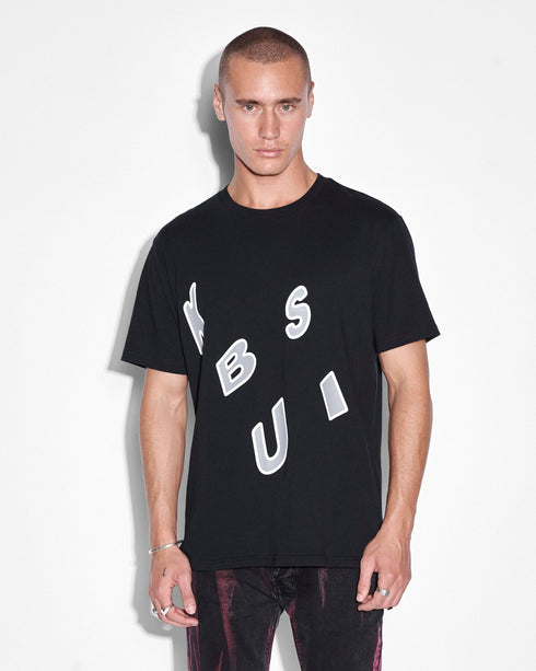 KSUBI Letters Kash Ss Tee Mens Apparel