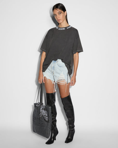 KSUBI Scrawl Oh G Ss Tee Womens Apparel