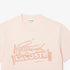 LACOSTE Printed Cotton Jersey T-Shirt Mens Apparel