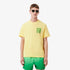 LACOSTE Cotton Jersey Graphic T-Shirt Mens Apparel