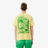 LACOSTE Cotton Jersey Graphic T-Shirt Mens Apparel