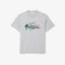 LACOSTE Heavy Cotton Crocodile Graphic T-Shirt Mens Appsrel
