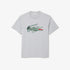 LACOSTE Heavy Cotton Crocodile Graphic T-Shirt Mens Appsrel