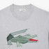 LACOSTE Heavy Cotton Crocodile Graphic T-Shirt Mens Appsrel
