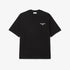 LACOSTE Loose Fit Heavy Jersey Printed T-Shirt Mens Apparel