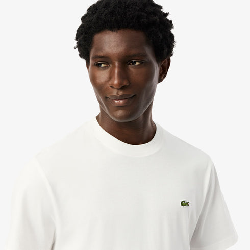 LACOSTE Cotton T-Shirt Mens Apparel