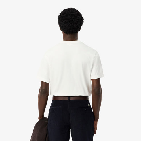 LACOSTE Cotton T-Shirt Mens Apparel