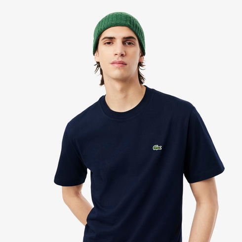 LACOSTE Cotton T-Shirt Mens Apparel