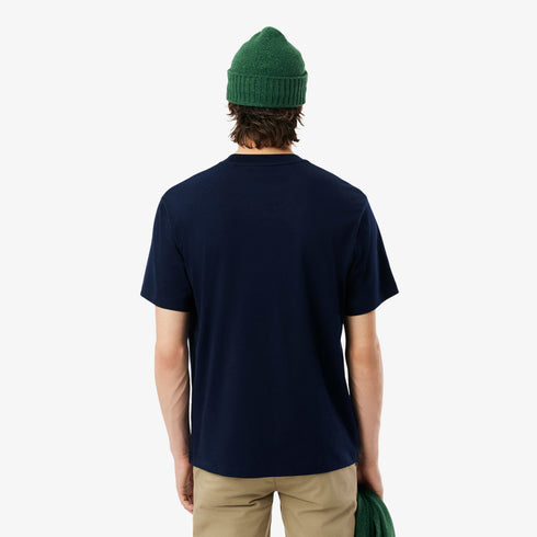 LACOSTE Cotton T-Shirt Mens Apparel