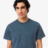 LACOSTE Washed Effect Heavy Jersey T-Shirt Mens Apparel