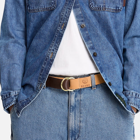 TIMBERLAND x BEAMS Embossed Belt Mens Accessories