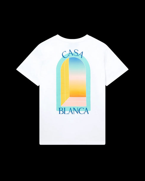 CASABLANCA L'Arc Colore Printed T-shirt Mens Apparel