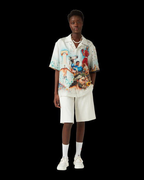 CASABLANCA Silk Twill - Celebration Du Sport Unisex Apparel