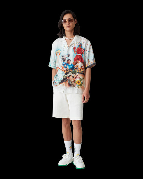 CASABLANCA Silk Twill - Celebration Du Sport Unisex Apparel