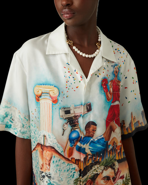 CASABLANCA Silk Twill - Celebration Du Sport Unisex Apparel