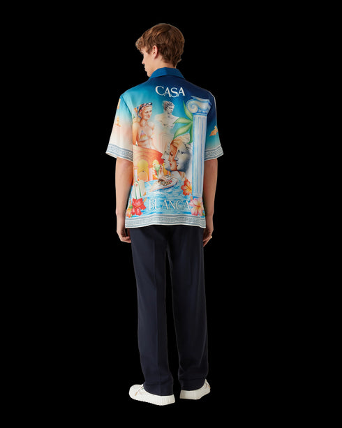 CASABLANCA Silk Twill - Le Pongeon Mens Apparel