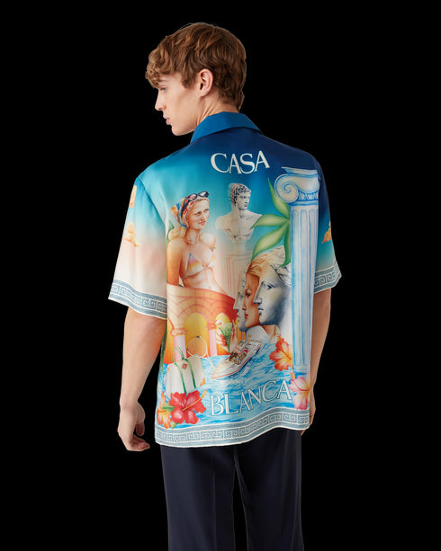 CASABLANCA Silk Twill - Le Pongeon Mens Apparel