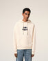 AMI PARIS Beige Cotton Hoodie With Ami Paris Patch Unisex Apparel