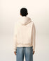 AMI PARIS Beige Cotton Hoodie With Ami Paris Patch Unisex Apparel