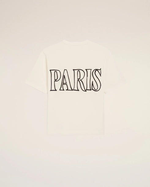 AMI PARIS Print T-Shirt Mens Apparel