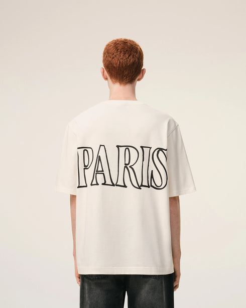 AMI PARIS Print T-Shirt Mens Apparel