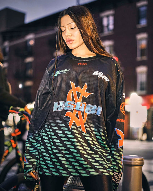 KSUBI A$AP Tyy Moto Jersey Mens Apparel