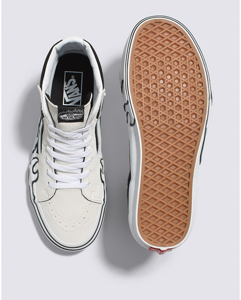 VANS Sk8-hi Flame Blanc De Unisex Sneakers