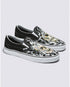 VANS Classic Slip-on Flame Skull Mens Sneakers