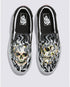 VANS Classic Slip-on Flame Skull Mens Sneakers