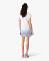 CASABLANCA White Gradient Monogram T‑Shirt Dress Women's Apparel