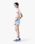CASABLANCA Tennis Landscape Ringer Baby Short Sleeve T‑Shirt Women's Apparel