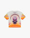 CASABLANCA Sporchid Printed Mesh Baby Short Sleeve T‑Shirt Women's Apparel