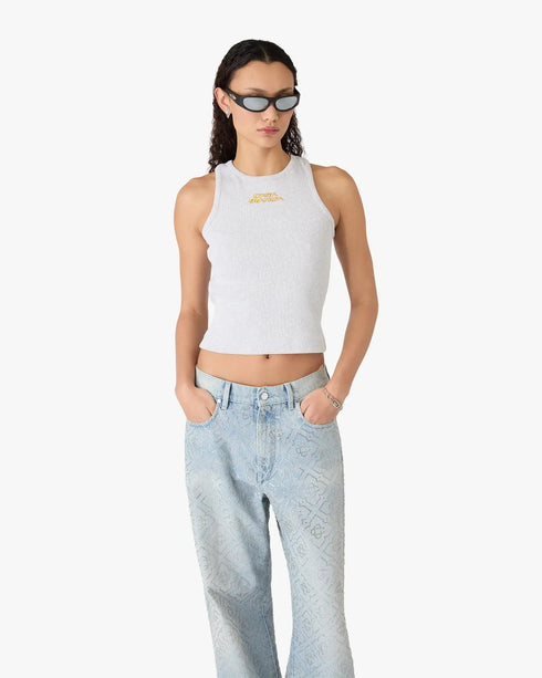 CASABLANCA Ribbed Tank Top Women's Apparel