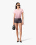 CASABLANCA Aubergine Gradient Monogram Short Sleeve T‑Shirt Women's Apparel