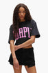 PURPLE BRAND W1050 Hwt Jersey Boyfriend Tee Womens Apparel
