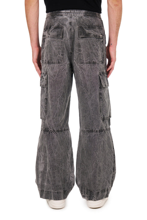 NAHMIAS Washed Pleated Cargos Mens Apparel