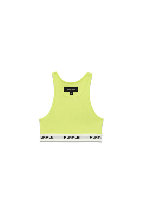 PURPLE BRAND W8003 Rib bralette Womens Apparel