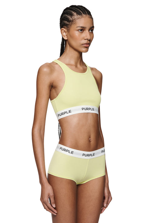 PURPLE BRAND W8003 Rib bralette Womens Apparel