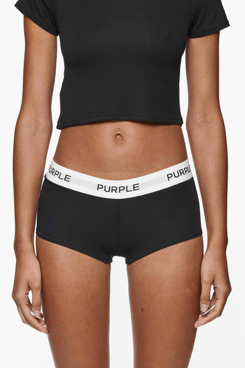 PURPLE BRAND W8004 Jersey Boy Short Womens Apparel
