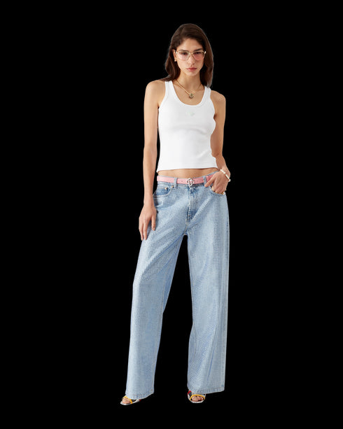 CASABLANCA Ribbed Jersey Womens Apparel