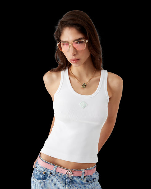 CASABLANCA Ribbed Jersey Womens Apparel