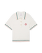 CASABLANCA Cotton Bouclé Polo Shirt Womens Apparel