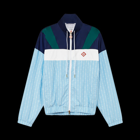 CASABLANCA Pinstripe Nylon Track Jacket Womens Apparel