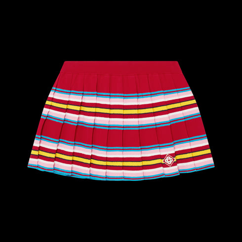 CASABLANCA Stripe Pleated Skirt Womens Apparel