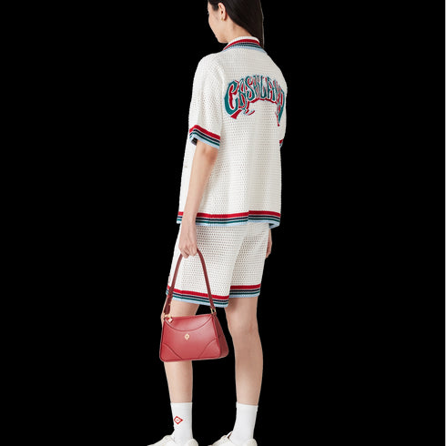 CASABLANCA Gothic Crochet Shirt Womens Apparel